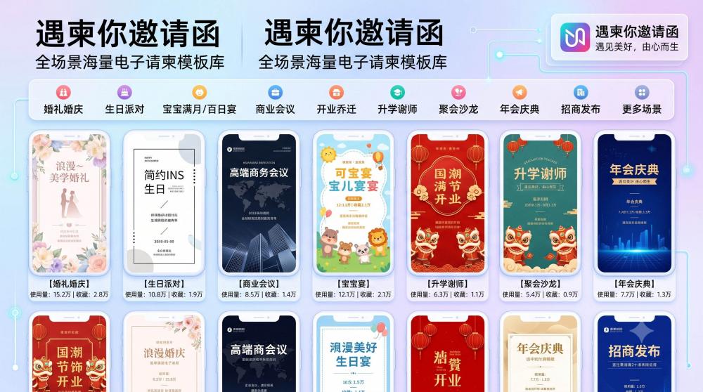 宝宝宴H5邀请函不用愁！一键生成省心又高级
